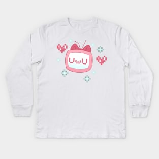 UwU Kids Long Sleeve T-Shirt